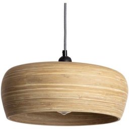 Suspension Bambou Shuka Sari Iluzzia Noir/Blanc