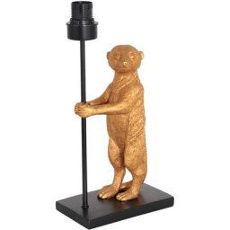 Lampe de table Anne Lighting&home Animaux Bleu en Noir - Plastique - 3126ZW - Bleu en Noir