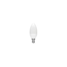 Led E14 flamme - 6W blanc chaud - Transparente