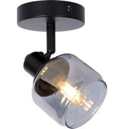 Spot plafond - 1xE14 - Noir - Lucide BJORN