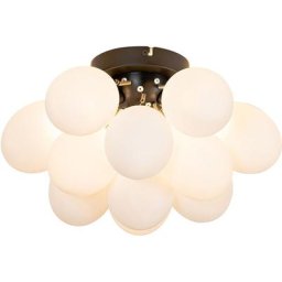 Uvas - Plafonnier Design - 3 lumière - ø 30 cm - Blanc - Design,Art Deco - Éclairage intérieur