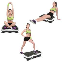 Plateforme Vibrante Oscillante Professional Power Plate, 99 Niveaux de Vitesse, Télécommande,
