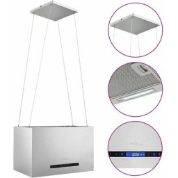 Maisonchic - Hotte suspendue à capteur tactile lcd Hotte aspirante cuisine - 55 cm Acier inoxydable