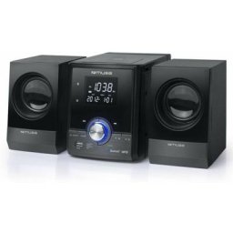Micro Chaine CD/MP3 Bluetooth Noir - Noir - Muse
