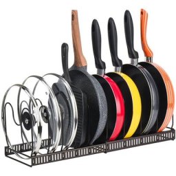 Cuisine Stockage Rangement Support égouttoir Pour pot Couvercle poêle Planche à découper 581818cm