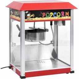 Vidaxl - Machine à pop-corn avec pot de cuisson en téflon 1400 w Rouge