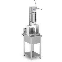 Machine à Churros professionnelle en Acier Inoxydable Avec 5 Douilles 5 l 5 kW - Violet, Blanc