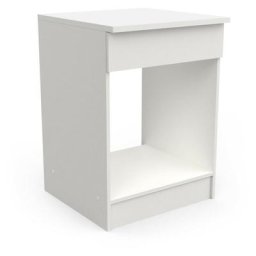 Meuble bas four blanc collection Mammy - Blanc - Blanc