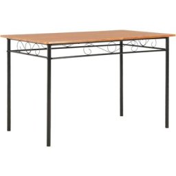 Table de salle à manger Marron 120 x 70 x 75 cm mdf Vidaxl Brun