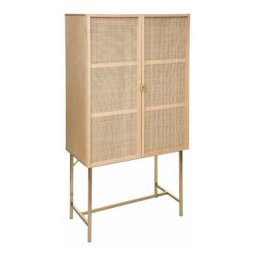 Buffet 2 Portes Cannage Rayo 165cm Naturel