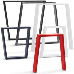 Pied de table trapèze, pied pour table basse, pied de banc, pied de bureau, pied de meuble,