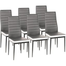 Lot de 6 Chaise de Salle à Manger, Chaises de Salle a Manger Moderne, sgs Tested, pour Salle à