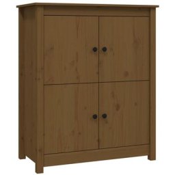 Buffet Marron miel 83x41,5x100 cm Bois massif de pin Vidaxl marron miel