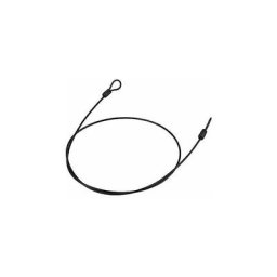 Double Cadenas de sécurité portatif, câble de Verrouillage de sécurité en Acier Inoxydable à Double