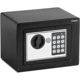 Coffre-Fort De Sécurité Électronique Numérique Acier Maison Bureau 23x17x17cm - Noir, Coloré