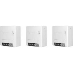 MINIR2 Interrupteur Connecté WiFi, 2 Voies interrupteur Sans Fil, Commutateur Intelligent