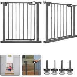 Barrière de sécurité Barrière de Sécurité pour Enfants Sans Perçage Barrière à Pression Extensible