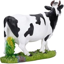 Animaux Figures Statue Figurines de vache miniatures en résine pour la décoration de jardin de