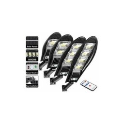 Wenh - 5000w Amélioré 8000mah Réverbère Solaire Extérieur Étanche Led Pour Mur De Jardin Lampe