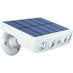 Lampe solaire d'extérieur ajustable et étanche avec détecteur de mouvement - éclairage automatique