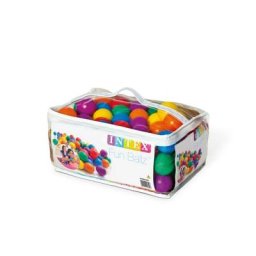 49602NP pack de 100 boules plastiques colore'es 6,5 cm jeux pour enfants en sachet transparent