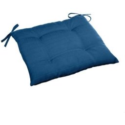 Hesperide - Galette chaise 4 points « Korai » indigo - Hespéride - Bleu indigo