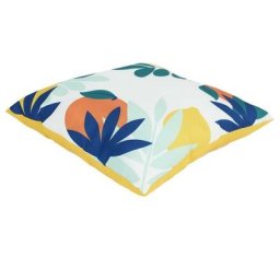 Mobilibrico - Coussin Deperlant Imprime Rio 40x40cm - multicouleur
