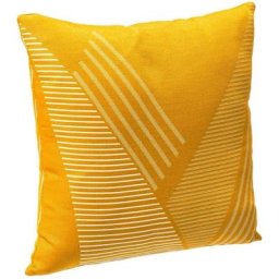 Coussin Jacquard 40 x 40 Moutard - Hespéride - Moutarde