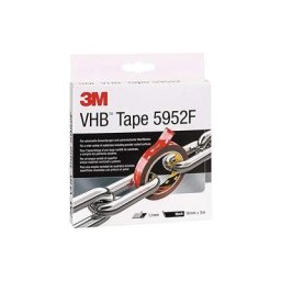 Vhb tape 5952F ruban adhésif adhésif vhb 5952F gris foncé longueur 3 m largeur 19 mm longueur 3 m
