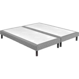 Sommier Epeda renforcé et xxl 14cm l'EXTRA 90x210 - Gris