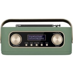 Transita 30 Radio de table dab+, fm Bluetooth fonction réveil vert - Nordmende