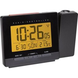 Réveil radiopiloté(e) Tfa Dostmann 60.5016.01 numérique noir 1 pc(s)