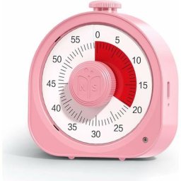 Minuterie pour enfants minuterie visuelle rechargeable 60 minutes minuterie de cuisine table de