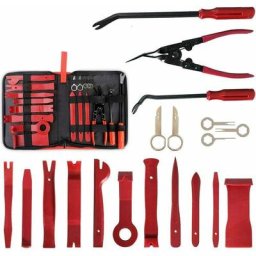 BSR - 19Pcs Outils Demontage Garniture Auto Universel Car Trim Removal Tools Kit Outils de