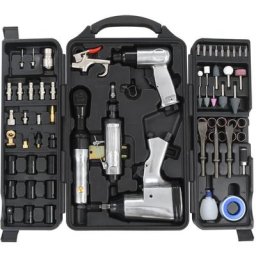 Kit d'outils pneumatiques 70 pcs Vidaxl