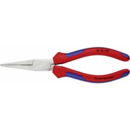 Knipex 38 45 190 pour lélectronique et la mécanique de précision Pince à becs plats droite 190 mm