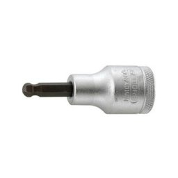 Embout de vissage 1/2 six pans femelle avec tête sphérique 8x60mm Gedore 1 pcs
