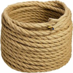 Led Lighting 10m Fil électrique Corde, 3 Cœurs Linge de Câble d'éclairage de Corde Vintage Fil de