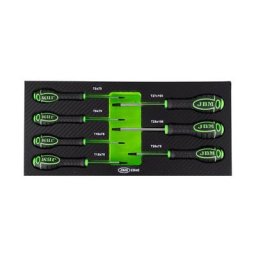 53945 jeu de 7 tournevis torx avec eva carbone module - JBM