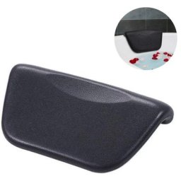 Oreiller de bain, oreiller de bain élégant en polyuréthane avec ventouses, appui-tête pour