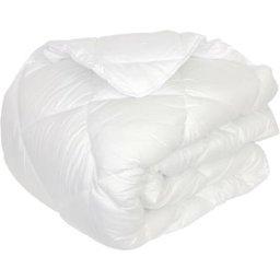 Couette polyester cocoon fibre creuse siliconée Chaud (hiver) 140x200 cm - Blanc