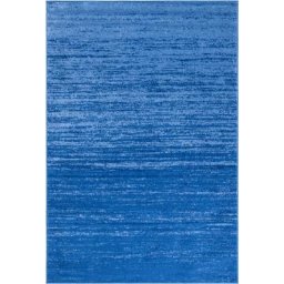 Tapis d'intérieur ombre moderne tissé à la puissance, collection Adirondack, ADR113, en bleu ciel &
