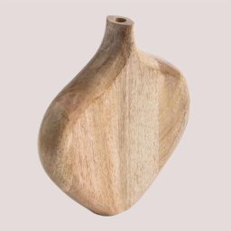 Sklum - Vase en Bois de Manguier Sikkim ↑24 cm - ↑24 cm