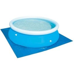 Tapis de sol pour piscine round, Bâche protection sol, bâche de Sol Pliable pour Piscine à