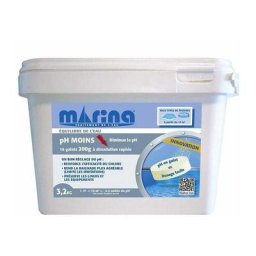 Quilibre de l'eau - Galets de pH Moins à dissolution rapide 3,2kg - Marina