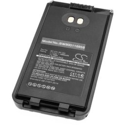 Li-Ion batterie 1500mAh (7.4V) avec clip de ceinture pour radio talkie-walkie Icom F1000, F1000D,