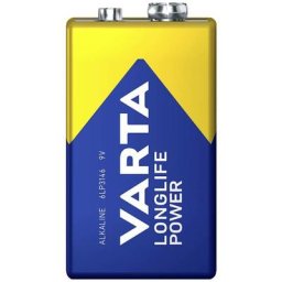 Longlife Power 9V Bli 2 Pile 6LR61 (9V) alcaline(s) 580 mAh 9 v 2 pc(s) - Varta