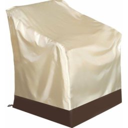 Housse de protection pour chaises de jardin empilables Housse imperméable à l'eau pour les sièges