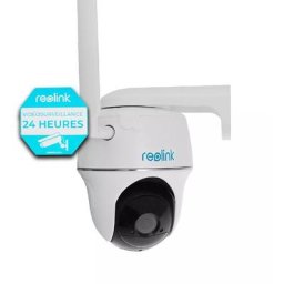 Caméra rotative 4G lte 100% sans-fil - modèle france / 1440P qhd / Détection intelligente / IP64 /