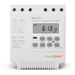 TM613 Intelligent Three-phase Timer Switch/Microcomputer Timer Switch/Pump Timer Switch 380V-1pc